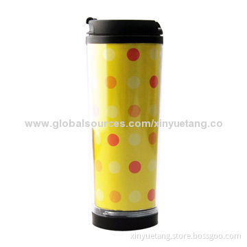 Professional Manufactured with Photo Inserted Water Tumbler, 350mL Capacity, BPA-free